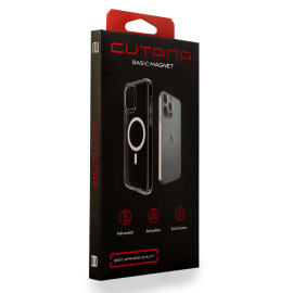 Захисний чохол для iPhone 14 plus, прозорий, MagSafe, Cutana