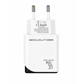 Мережевий адаптер CUTANA Travel GaN 45W USB-C + USB-C  ТМ Катана
