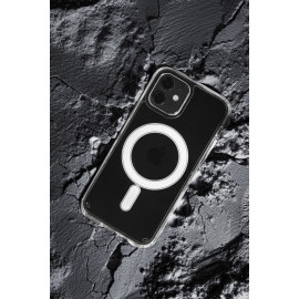 Захисний чохол для iPhone 14 plus, прозорий, MagSafe, Cutana