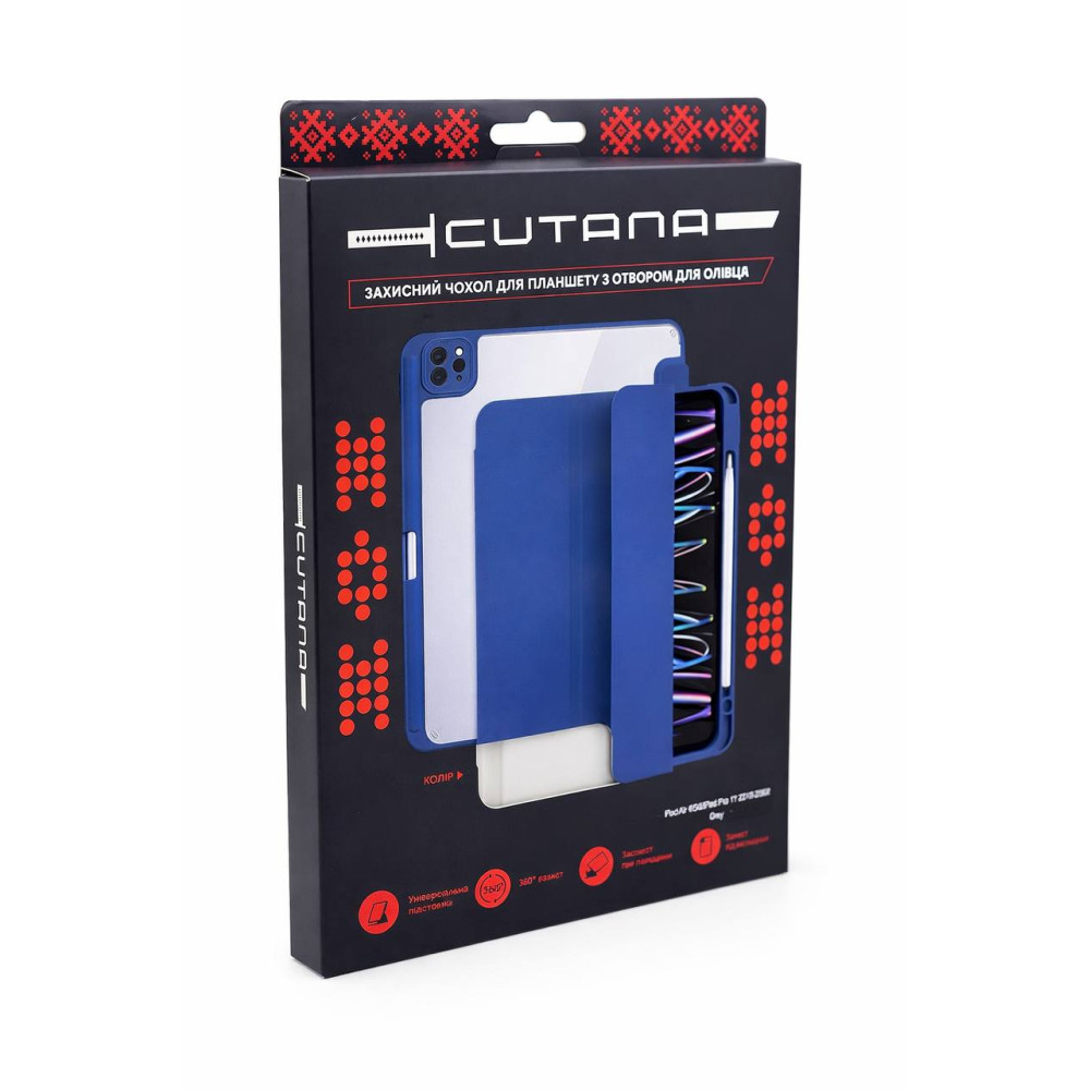 Захисний чохол для iPad 9" 10,2" (2021) Cutana, Smart Case, отвір під Apple Pencil