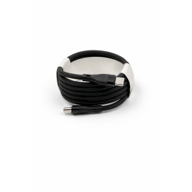 Кабель для зарядки  USB-C - USB-C ТМ Катана 1,2 метра, плетений, Чорний