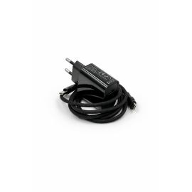 Комплект зарядний пристрій 20W USB-A/USB-C + кабель для зарядки USB-C - USB-C плетений, Cutana